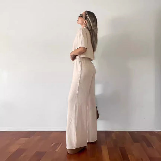 Relaxed Linen Two-Piece Set
