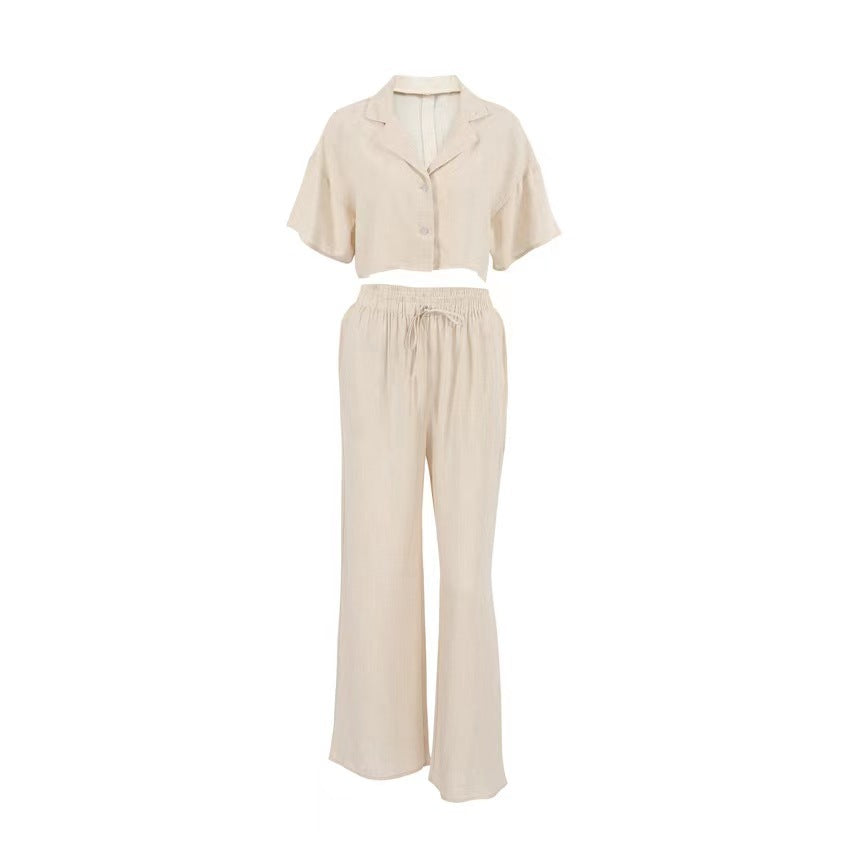 Relaxed Linen Two-Piece Set