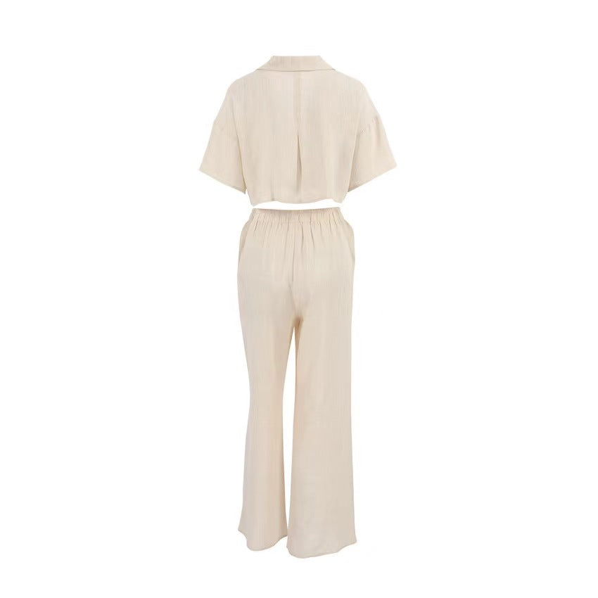 Relaxed Linen Two-Piece Set