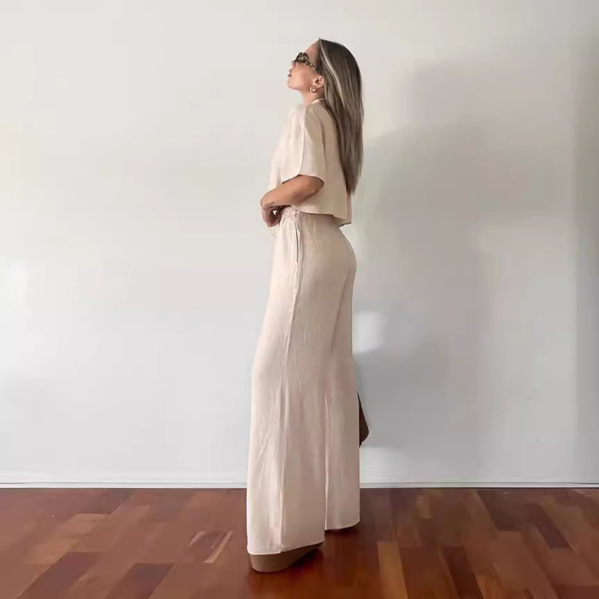 Relaxed Linen Two-Piece Set