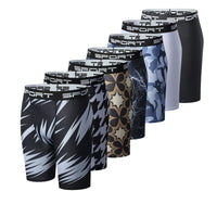 Mens Quick Dry Elastic Sports Shorts