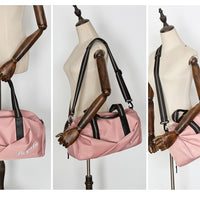 Sports gym bag women's wet and dry shoes