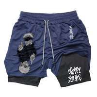 Mens Compression Sport Shorts Quick Dry Gym Shorts