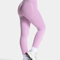 New Women's Color Blocking Yoga Leggings Seamless Knited Tights High Waist Hip Liftting Gym Workout Solid Color Sports Pants