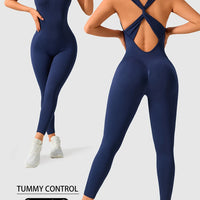 Trendy Bodysuit Sportswear Woman Gym Jumpsuits Sport Pants Seamless Woman Clothing Yoga Clothes Female Fitness Overalls Leggings