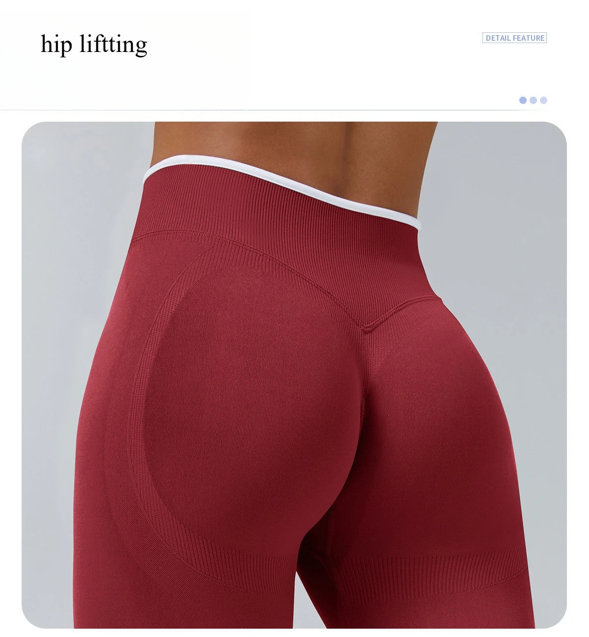 New Women's Color Blocking Yoga Leggings Seamless Knited Tights High Waist Hip Liftting Gym Workout Solid Color Sports Pants