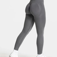 New Women's Color Blocking Yoga Leggings Seamless Knited Tights High Waist Hip Liftting Gym Workout Solid Color Sports Pants