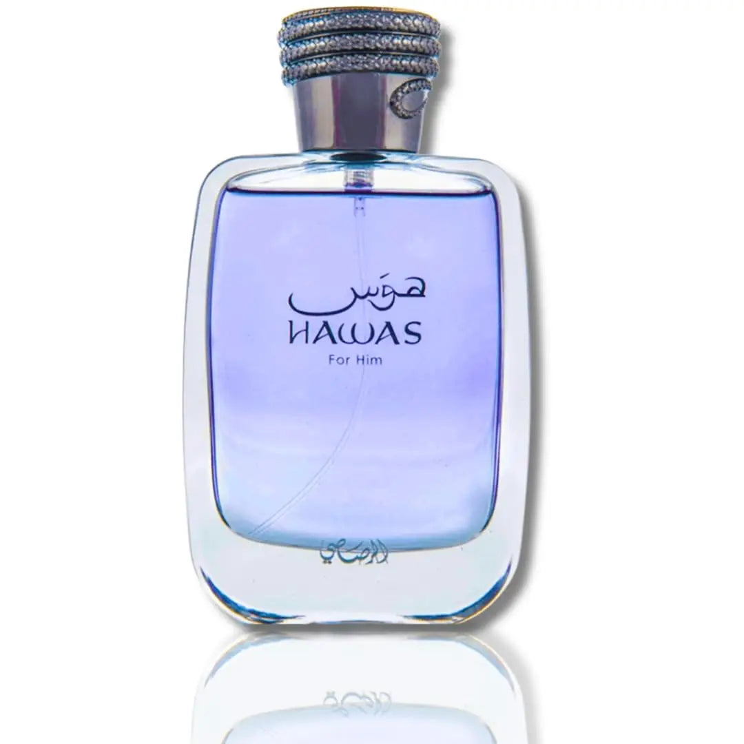 Hawas men's cologne – eau de toilette spray 100ml (3.4oz), premium Arab perfume