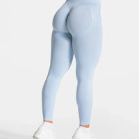 New Women's Color Blocking Yoga Leggings Seamless Knited Tights High Waist Hip Liftting Gym Workout Solid Color Sports Pants