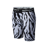 Mens Quick Dry Elastic Sports Shorts