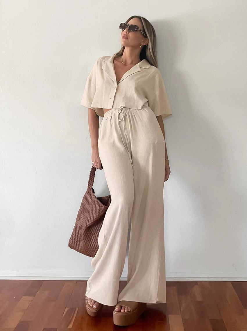 Relaxed Linen Two-Piece Set