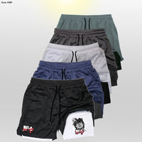 Mens 2D Printed Running Training Shorts