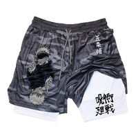 Mens Compression Sport Shorts Quick Dry Gym Shorts