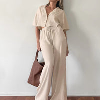 Relaxed Linen Two-Piece Set